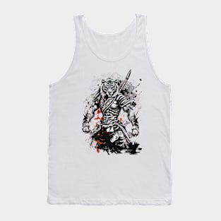 The formidable Warrior Tiger Tank Top